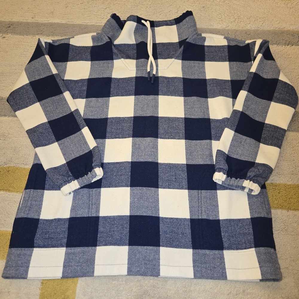 Vineyard Vines Flannel Sweatshirt — SIZE SMALL!     0091